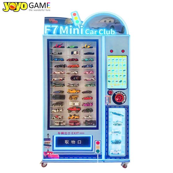 Mini Car Mode Automatic Vending Machine For Small Businesses Custom Vending Machine With Card Reader
