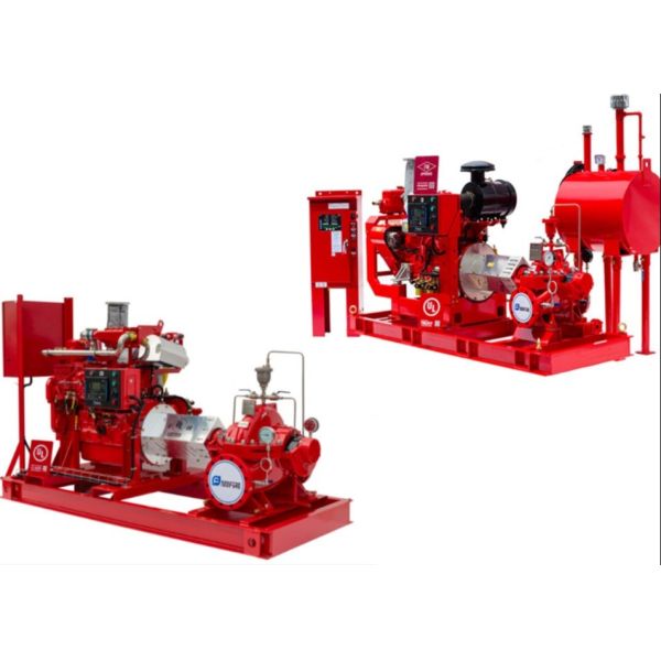 500GPM 140PSI Split Case Centrifugal Pump For Fire Fighting