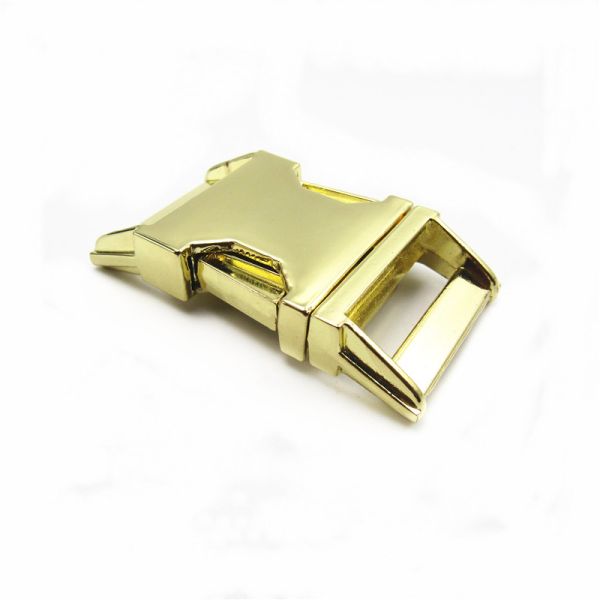 Pet Accessories Hardware Metal Dog Collar Side Quick Release Buckle For Dog Leash and Backpack
