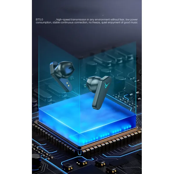 200MAH Game Wireless Earphones , Bluetooth Mini Earbuds ABS Material