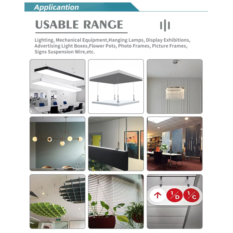 High Quality Ceiling Installation T Bar Suspended Ceiling Clips Steel Drop Ceiling Track Light Fixture Installation Support
