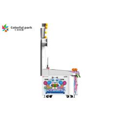 China Thrilling Lottery Ticket Redemption Machine Double Playing Music Drumming Game Machine for sale