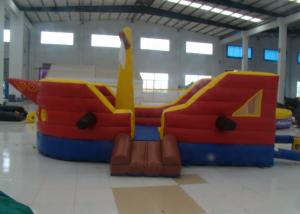 Wholesale Commercial Water Park Inflatable Pirate Ship Waterproof High Durability inflatable pirate boat jump house from china suppliers