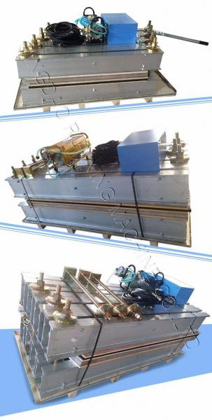 Quality Portable Conveyor Belt Hot Splicing Machine 800-1200mm Width With Water Cooling for sale