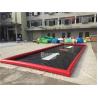 Commercial Inflatable Car Wash Mat Easy Set Up Air Seal Type for sale